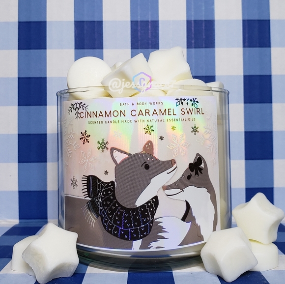 Bath & Body Works Other - Cinnamon Caramel Swirl Wax Melts